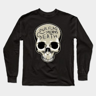 Our Flag Means Death skull Long Sleeve T-Shirt